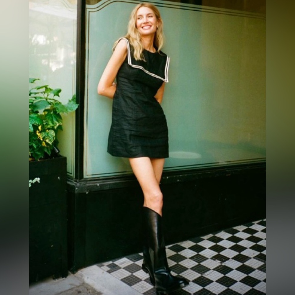 🛑SOLD🛑 NWT Doen Monroe Dress in Black - Picture 5 of 16